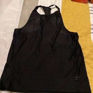 Athleta netted racer back tank top